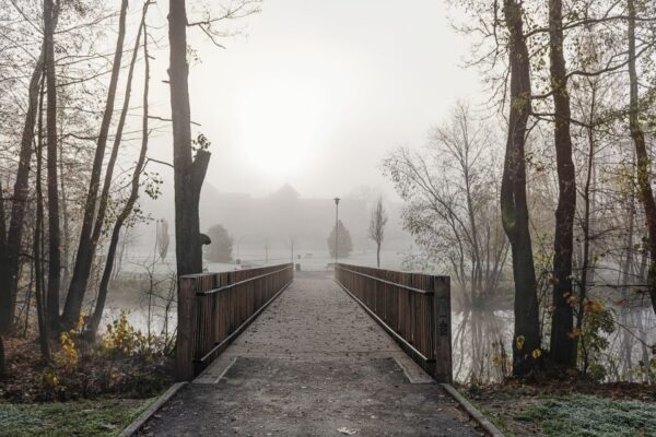 Lávka na Farských humnech