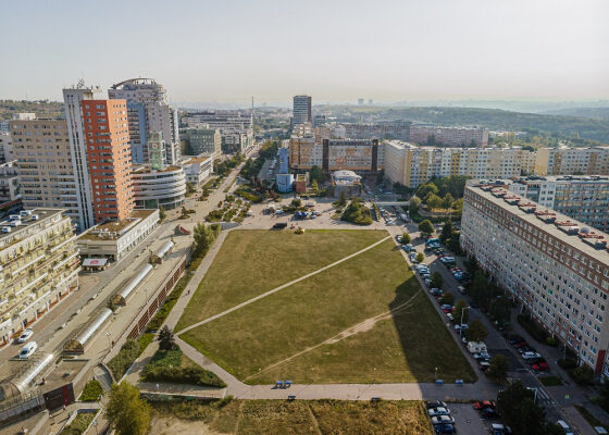Sluneční náměstí nabídne bydlení i uměleckou školu