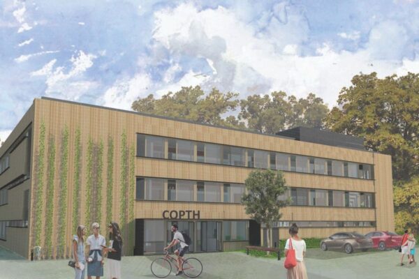 Po rekonstrukci se z učiliště stane energeticky plusová budova