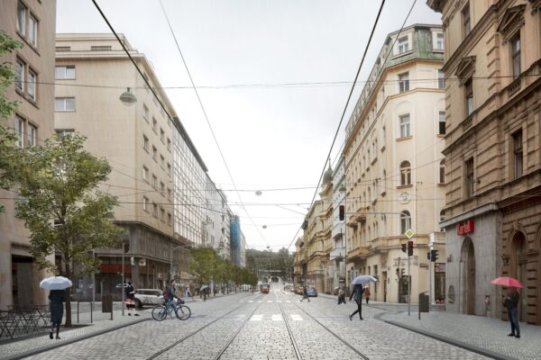 Revoluční ulice se stane novou městskou třídou