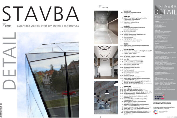 Stavba DETAIL 2/2021
