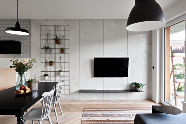 Byt s centrální halou