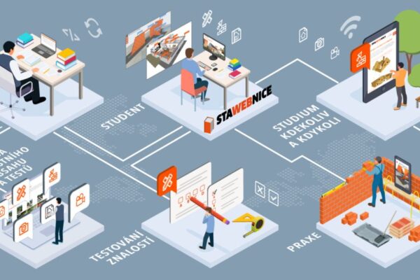 Stawebnice – předávání informací (budoucím) stavebním profesionálům