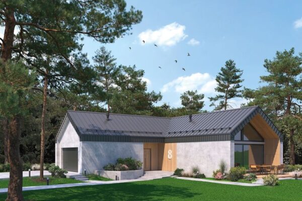 Nové řešení okapů pro minimalistický design staveb