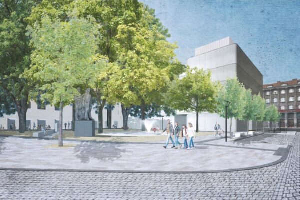 Náměstí Edvarda Beneše v Moravské Ostravě