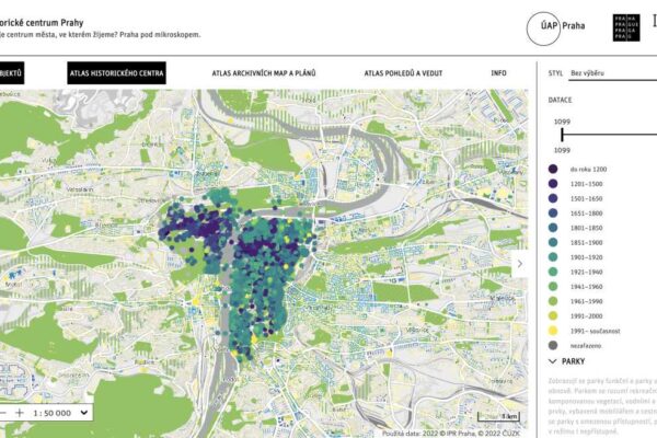 Nová aplikace o Pražské památkové rezervaci