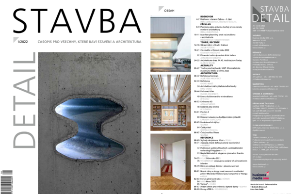 Stavba DETAIL 1/2022