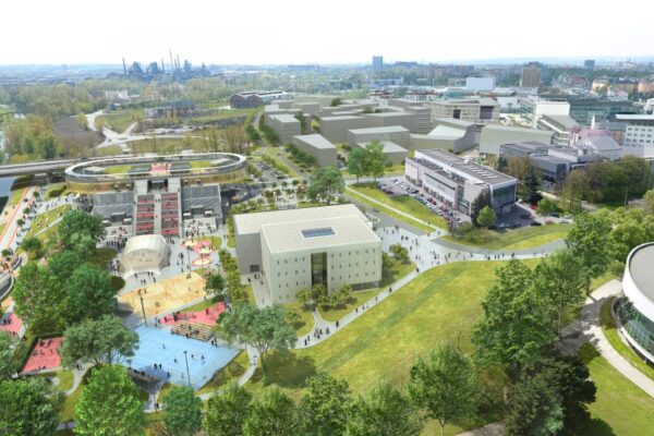 Unikátní univerzitní areál v Ostravě odvodněn MEA žlaby