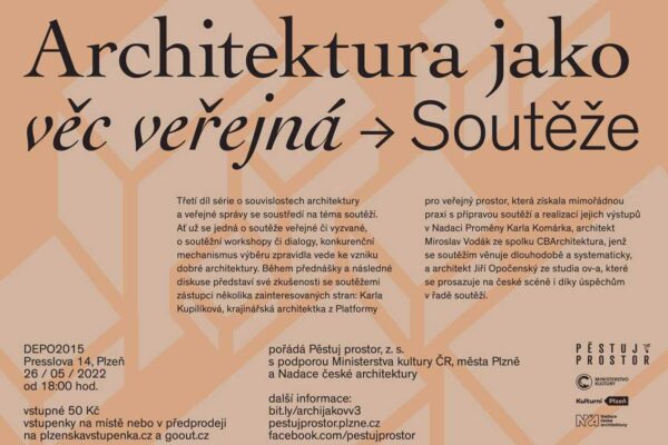 Architektura jako věc veřejná: Soutěže