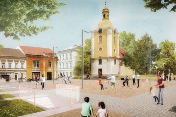 Titul Urbanistický projekt roku 2022 získalo Jiráskovo náměstí v Kolíně