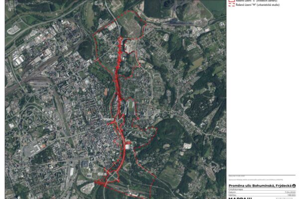 Urbanistická studie okolí Bohumínské ulice v Ostravě nabídne možnost rozvoje