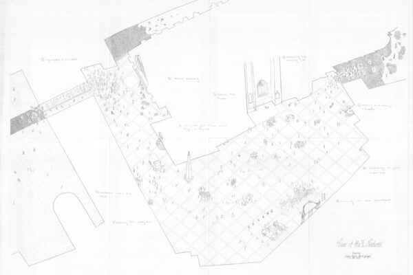 Studenti pracovali na obrazech z centra Prahy, inspirovali se historickými vedutami