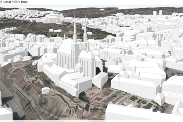 3D mapa Brna poslouží architektům i běžným obyvatelům