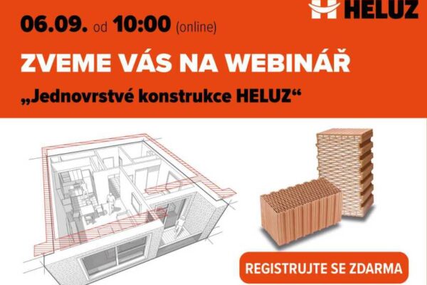 Webinář: Jednovrstvé konstrukce HELUZ