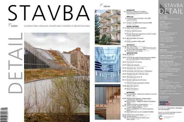 Stavba DETAIL 3/2022