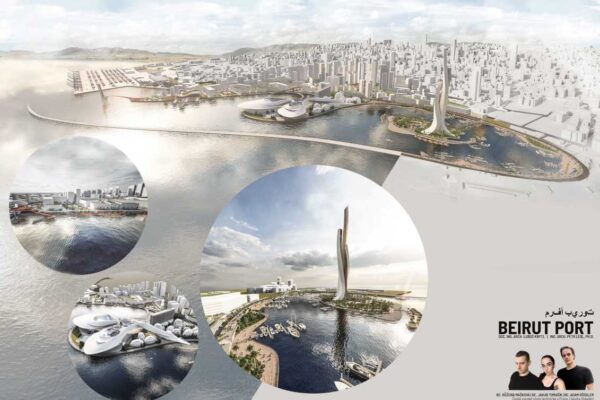 Obnova přístavu v Bejrútu