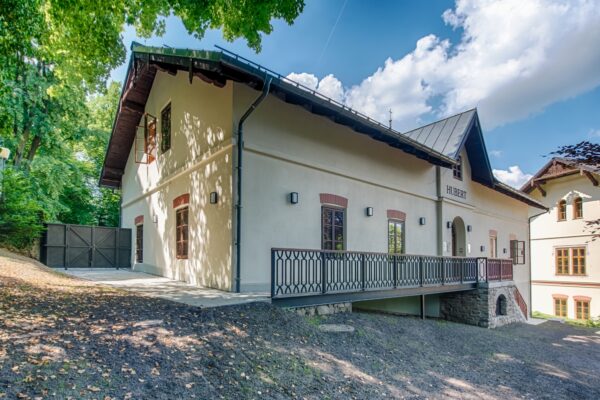 Rekonstrukce objektu Hubert v areálu zámku Hukvaldy