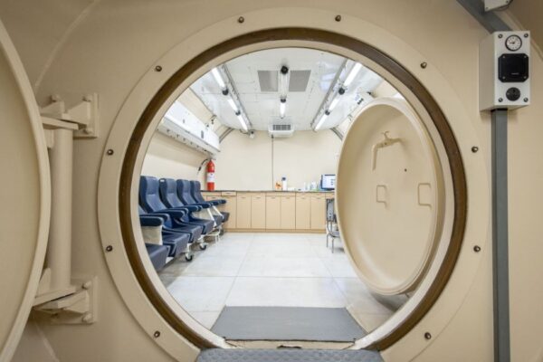Nová budova Centra hyperbarické medicíny Městské nemocnice Ostrava