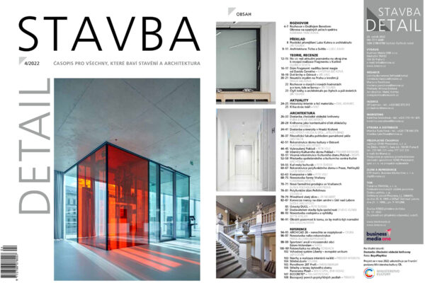 Stavba DETAIL 4/2022