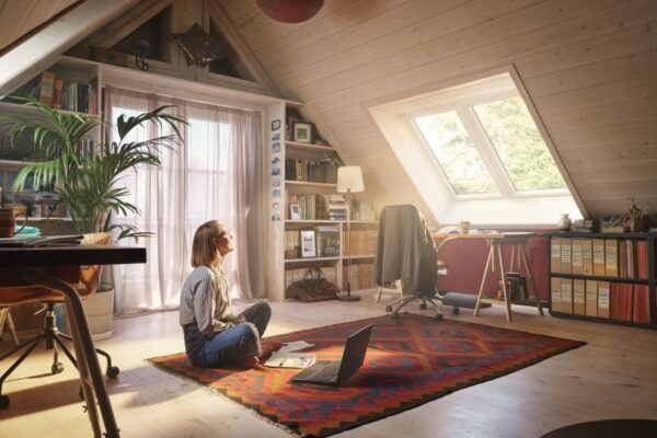 Nová střešní okna VELUX pomohou vytvořit finanční i tepelnou pohodu