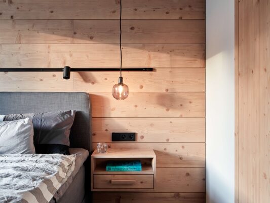 Interiér horského apartmánu