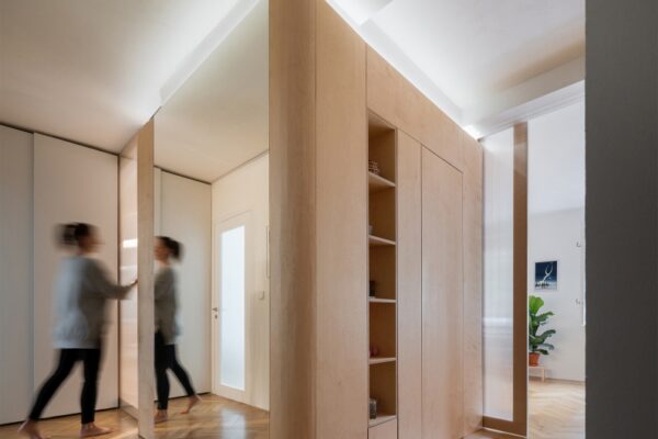 Byt s dřevěným jádrem