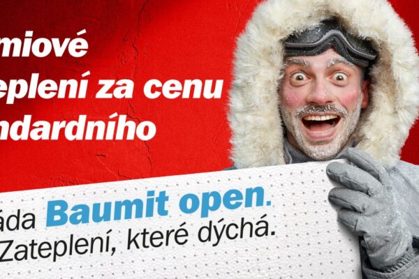Baumit nabízí v nové kampani úspory na vytápění