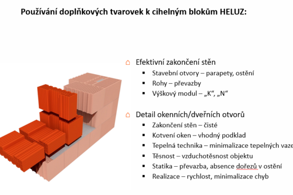 Doplňkové cihly – tiché, nenápadné ale ohromně důležité