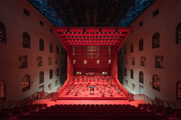 Sál dvorany Císařských lázní