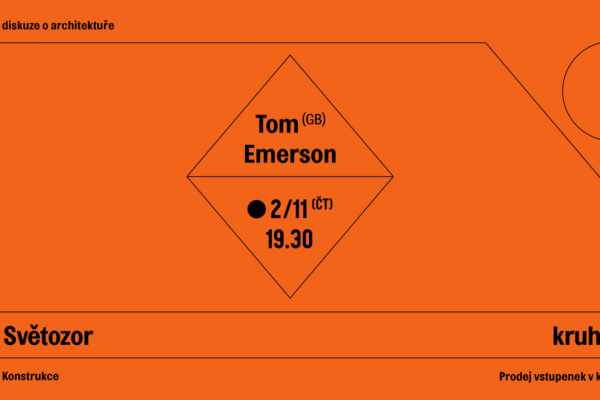 KRUH: přednáška britského architekta Toma Emersona