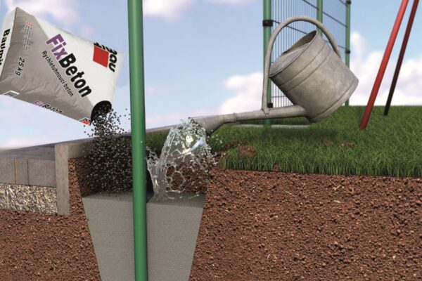 Nejen zahrádkáři ocení Baumit FixBeton