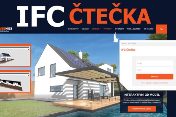 Volně dostupná IFC čtečka – BIM a digitalizace stavebnictví