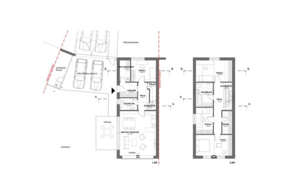 16 domů v Újezdu nad Lesy