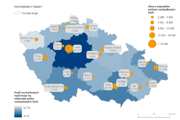 200 tisíc bytů, ve kterých nikdo nežije