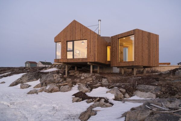 Dům na ostrově v Kanadě