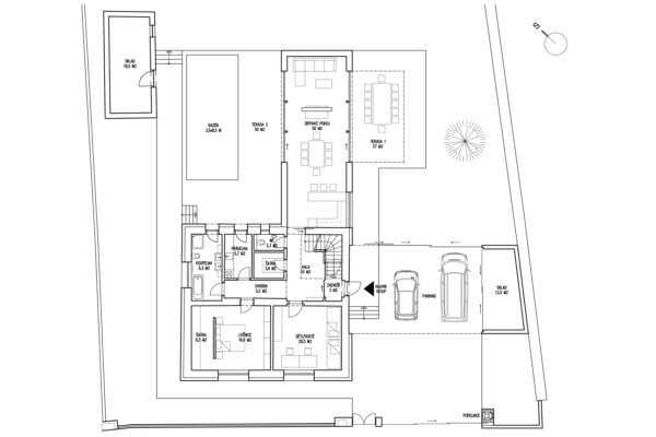 Rodinný dům v Jílovém u Prahy