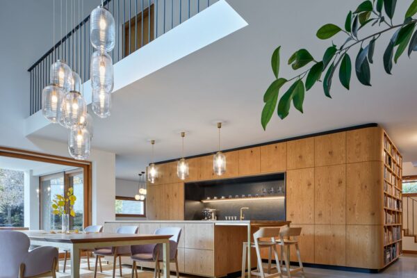 Interiér vily v Klánovicích