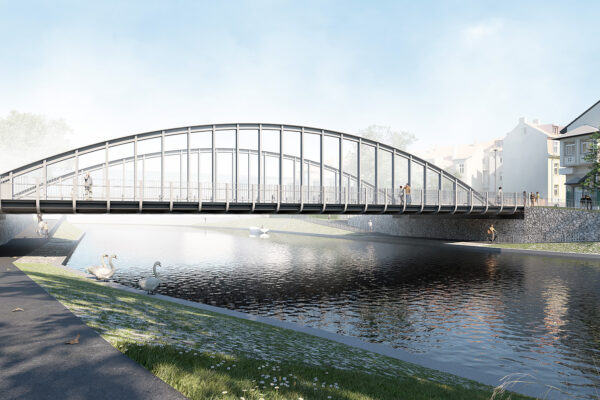 Most Kosmonautů v Českých Budějovicích – 1. místo